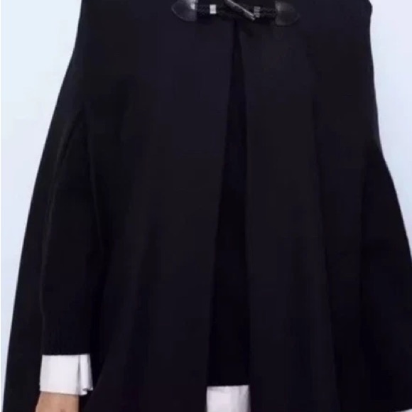 Zara x Italian MANTECO Wool Cape Coat - Picture 14 of 16